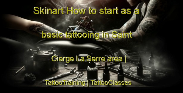 Skinart How to start as a basic tattooing in Saint Cierge La Serre area | TattooTraining | TattooClasses | SkinartTraining-France
